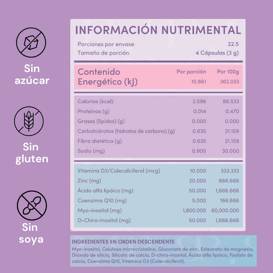 Myo y d-chiro Inositol 💜
