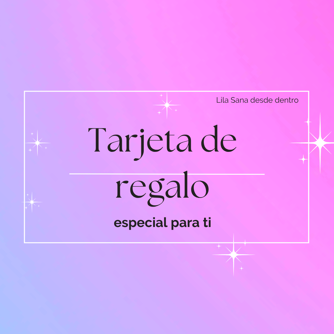 Tarjeta de regalo💜