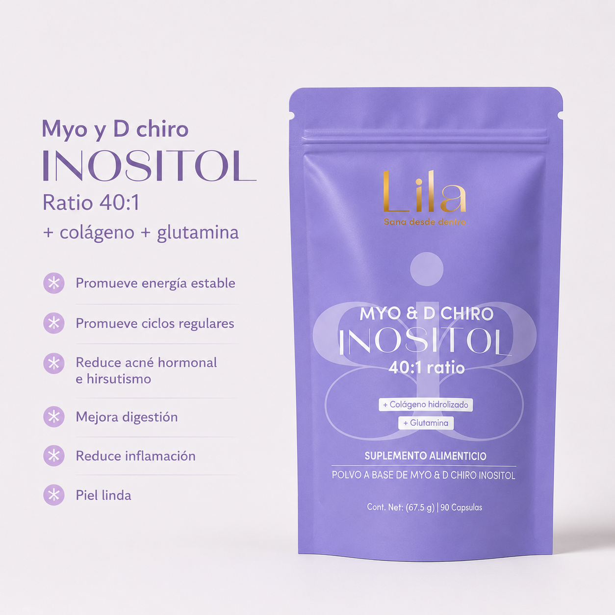 Myo y d chiro Inositol
