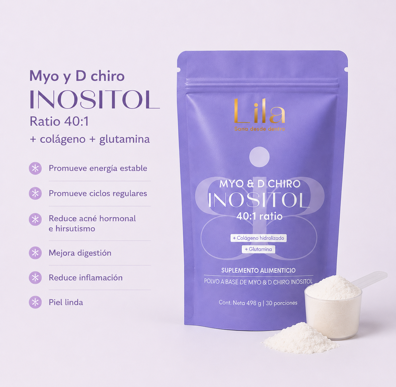 Myo y d chiro Inositol