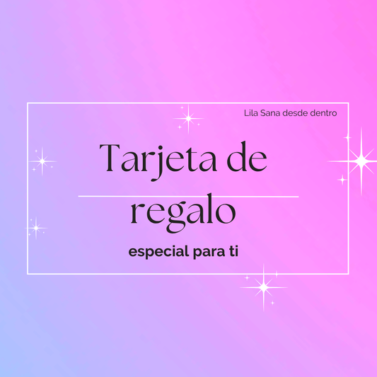 Tarjeta de regalo💜